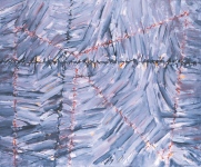 Szféra, 1990 olaj, vászon, 110x140cm