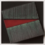 Mikroverzum IV., 2013 akril, fa, 15x15cm